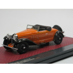 BUGATTI TYPE 46 CABRIOLET DE VILLARS OPEN ORANGE 1:43 Matrix Scale Models Auto Stradali Modellino