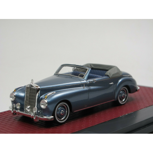 MERCEDES-BENZ 220A W187 CABRIOLET WENDLER OPEN 1952 BLUE 1:43 Matrix Scale Models Auto Stradali Modellino