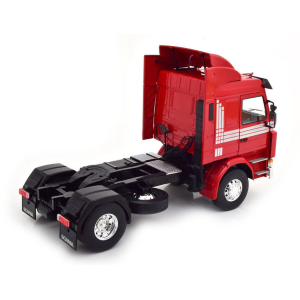 SCANIA 143 TOP LINE 1987 RED/SILVER 1:18 ModelCarGroup Camion Modellino