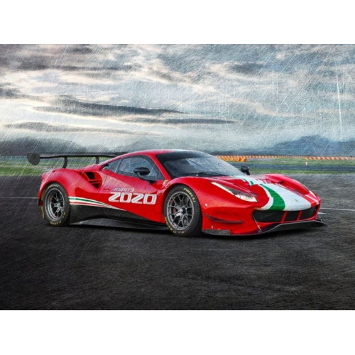 FERRARI 488 GT3 EVO 2020 1:18 Looksmart Auto Competizione Modellino