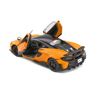 MC LAREN 600LT COUPE' 2018 MC LAREN ORANGE 1:18 Solido Auto Stradali Modellino