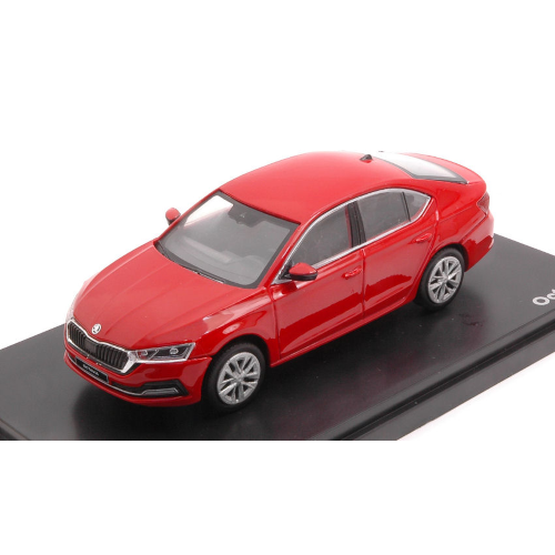 SKODA OCTAVIA IV 2020 RED 1:43 Abrex Auto Stradali Modellino