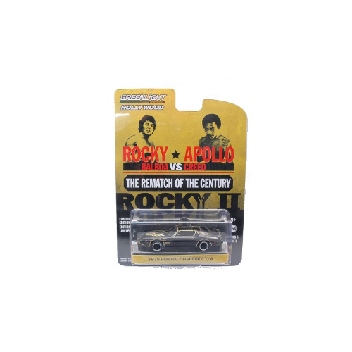 PONTIAC FIREBIRD TRANS AM 1979 FROM THE MOVIE ROCKY II 1979 1:64 Greenlight Movie Modellino