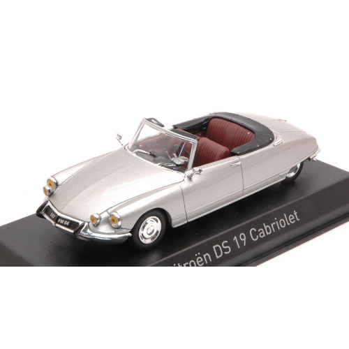 CITROEN DS 19 CABRIOLET 1965 PEARL GREY 1:43 Norev Auto Stradali Modellino