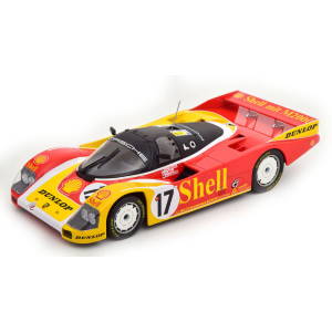 PORSCHE 962 C SHELL N.17 LE MANS 1988 LUDWIG-STUCK-BELL 1:18 Norev Auto Competizione Modellino