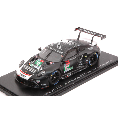 PORSCHE 911 RSR N.992 LE MANS 2020 CHRISTENSEN-ESTRE-VANTHOOR 1:43 Spark Model Auto Competizione Modellino
