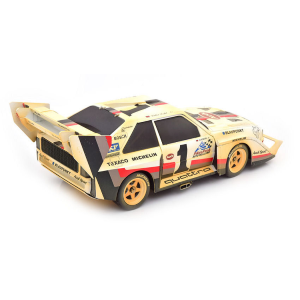 AUDI QUATTRO S1 N.1 WINNER PIKES PEAK 1987 WALTER ROHRL DIRTY VERSION 1:18 CMR Classic Model Replicars Auto Rally Modellino