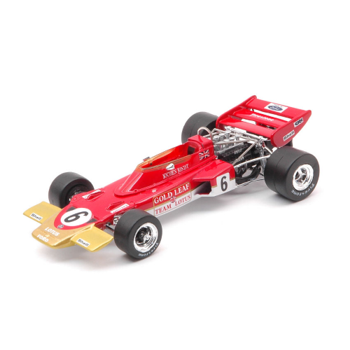 LOTUS 72D JOCHEN RINDT 1970 N.6 WINNER FRENCH GP 1:43 Quartzo Formula 1 Modellino