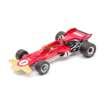 LOTUS 72D EMERSON FITTIPALDI 1970 N.1 FRENCH GP 1:43 Quartzo Formula 1 Modellino
