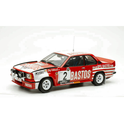 OPEL ASCONA B 400 N.2 WINNER HASPENGOUWRALLY 1982 COLSOUL-LOPES 1:18 SunStar Auto Rally Modellino