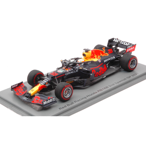 RED BULL MAX VERSTAPPEN 2021 N.33 2nd SPANISH GP 1:43 Spark Model Formula 1 Modellino
