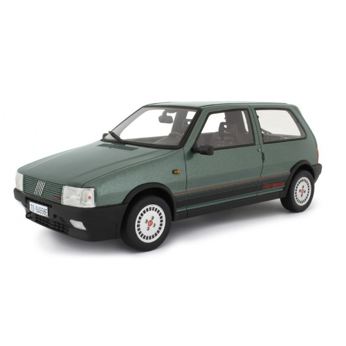 FIAT UNO TURBO I.E.1987 METALLIC GREEN 1:18 Laudo Racing Auto Stradali Modellino