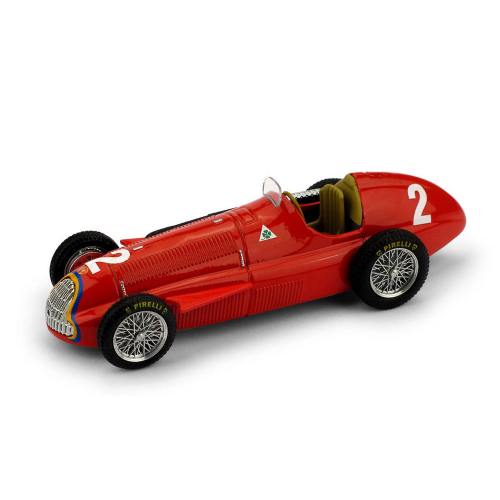 ALFA ROMEO 159 J.M.FANGIO 1951 N.2 BELGIUM GP WORLD CHAMPION 1:43 Brumm Formula 1 Die Cast Modellino