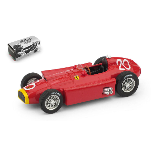 FERRARI D 50 J.M.FANGIO 1956 N.20 4rt MONACO GP 1:43 Brumm Formula 1 Modellino