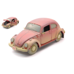 VW BEETLE "OLD FREND" DIRTY VERSION RED 1:24 Maisto Tuning Die Cast Modellino