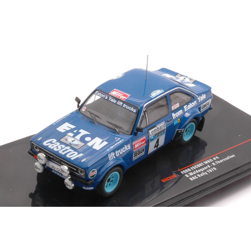 FORD ESCORT MK II N.4 RAC RALLY 1979 WALDEGAARD-THORSZELIUS 1:43 Ixo Model Auto Rally Modellino