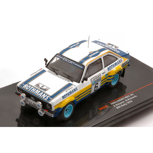 FORD ESCORT MK II N.6 RAC RALLY 1979 VATANEN-RICHARDS 1:43 Ixo Model Auto Rally Modellino