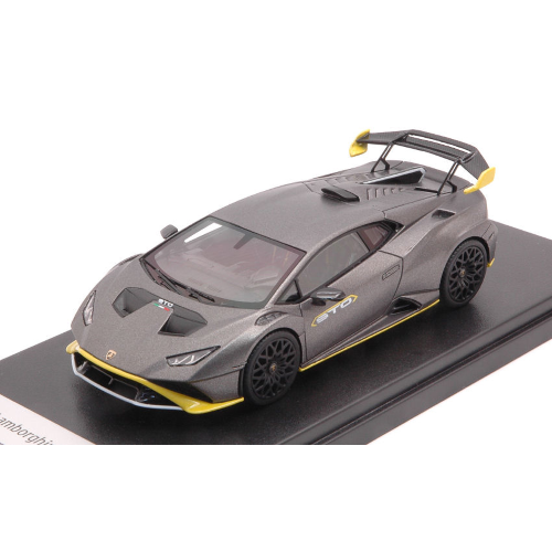 LAMBORGHINI HURACAN STO LP640-2 2021 TITANS GREY 1:43 Looksmart Auto Stradali Modellino