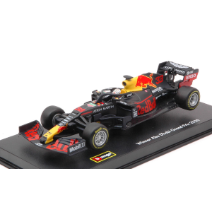 RED BULL HONDA RB16 MAX VERSTAPPEN 2020 N.33 WINNER ABU DHABI GP 1:43 WITH SHOWCASE Burago Formula 1 Modellino