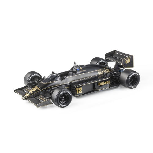 LOTUS 98T TEAM JOHN PLAYER SPECIAL N.12 1986 AYRTON SENNA CON TECA 1:18 Gp Replicas Formula 1 Modellino
