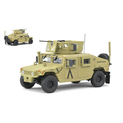 M1115 HUMVEE MILITARY POLICE DESERT CAMO 1983 1:48 Solido Mezzi Militari Modellino