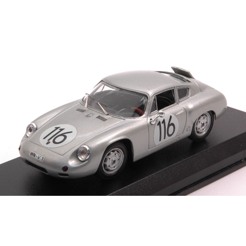 PORSCHE ABARTH N.116 TARGA FLORIO 1960 1:43 Best Model Auto Competizione Modellino