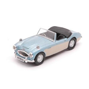 AUSTIN HEALEY 3000 MKIII SPIDER 1964  LIGHT BLUE 1:43 Cararama Auto Stradali Modellino
