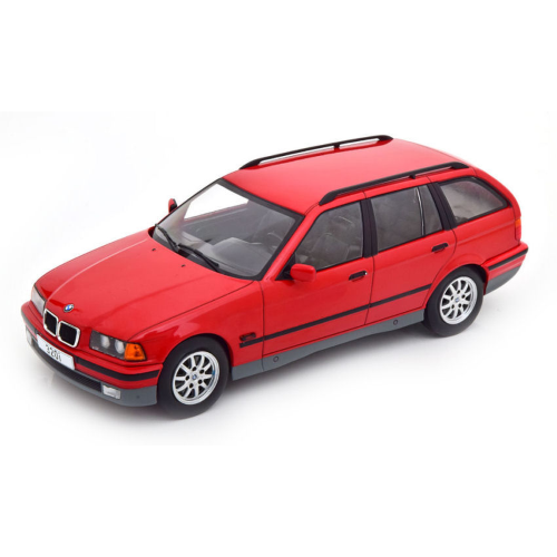 BMW 3rd 320i (E36) TOURING 1995 RED 1:18 ModelCarGroup Auto Stradali Modellino