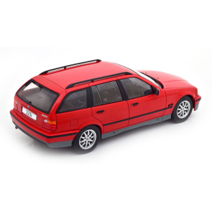 BMW 3rd 320i (E36) TOURING 1995 RED 1:18 ModelCarGroup Auto Stradali Modellino