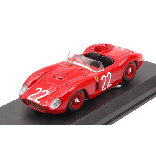 FERRARI 500 TR N.22 3rd CIRCUITO DI SASSARI 1957 GINO MUNARON 1:43 Art Model Auto Competizione Modellino
