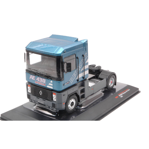 RENAULT MAGNUM AE 430 Ti 1992 METALLIC BLUE 1:43 Ixo Model Camion Modellino
