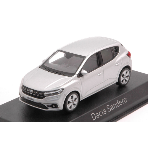 DACIA SANDERO 2021 HIGHLAND GREY 1:43 Norev Auto Stradali Modellino