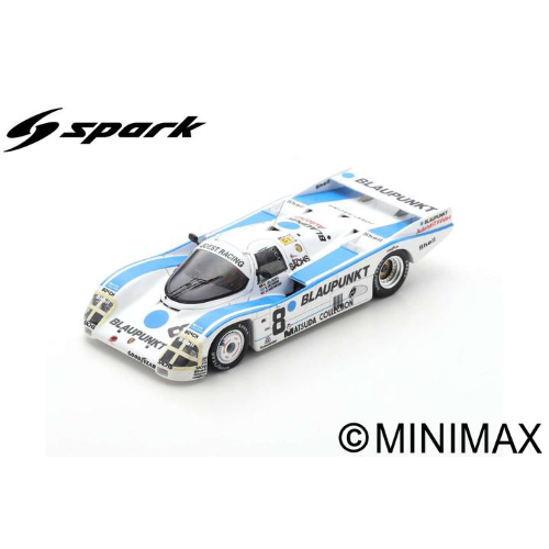 PORSCHE 962 C N.8 LE MANS 1987 S.DICKENS-H.HAYWOOD-F.JELINSKI 1:43 Spark Model Auto Competizione Modellino