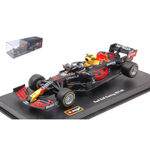 RED BULL RB16B SERGIO PEREZ 2021 N.11 SIGNATURE 1:43 Burago Formula 1 Modellino