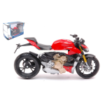 DUCATI SUPER NAKED V4 S 2020 RED 1:18 Maisto Moto Die Cast Modellino