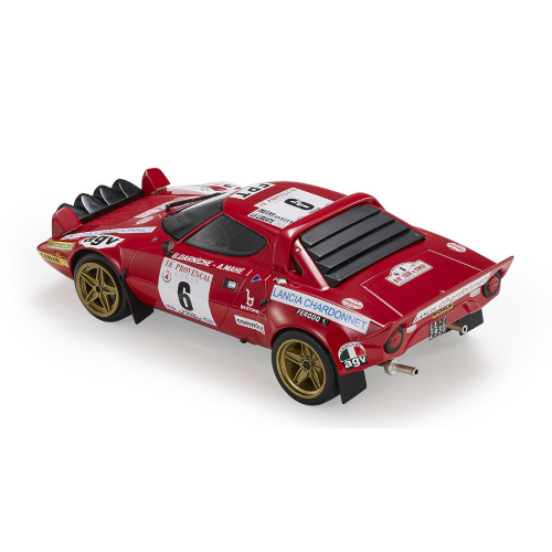 LANCIA STRATOS HF N.6 WINNER TOUR DE CORSE 1975 DARNICHE-MAHE 1:18 TopMarques Auto Rally Modellino