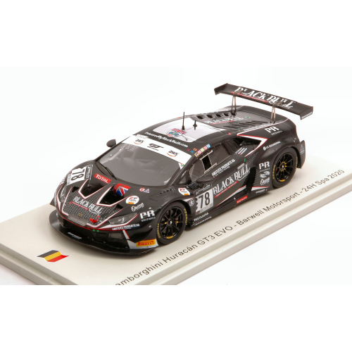 LAMBORGHINI HURACAN GT3 N.78 24 H SPA 2020 SCHANDORFF-MACDOWALL-KUJALA 1:43 Spark Model Auto Competizione Modellino