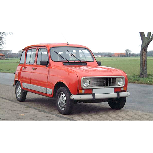 RENAULT 4 GTL 1987 RED 1:87 Norev Auto Stradali Modellino