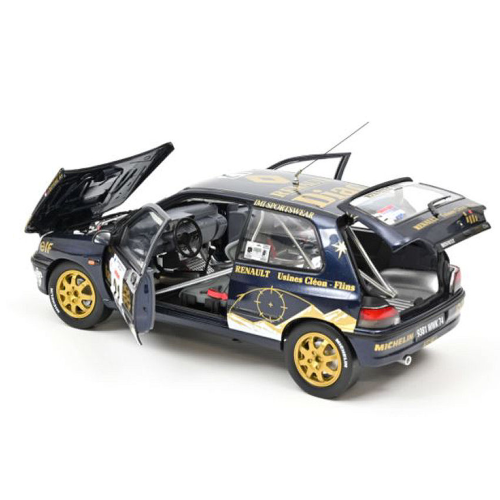 RENAULT CLIO WILLIAMS N.21 TOUR DE CORSE 1993 S.JORDAN-J.BOYERE 1:18 Norev Auto Rally Modellino
