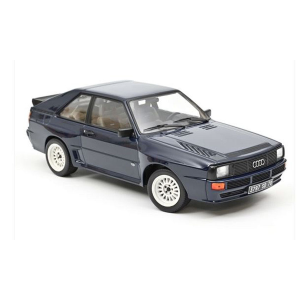 AUDI SPORT QUATTRO 1985 DARK BLUE 1:18 Norev Auto Stradali Modellino