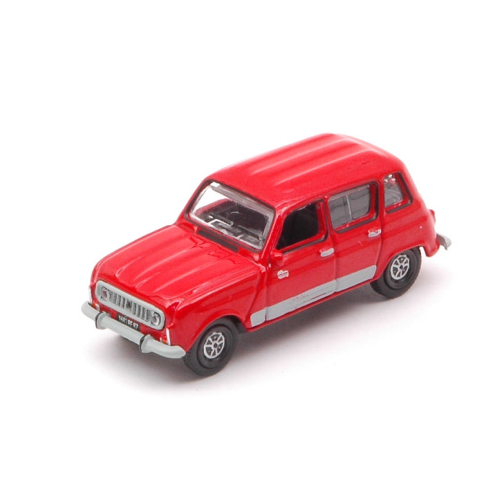RENAULT 4 GTL 1987 RED 1:87 Norev Auto Stradali Modellino