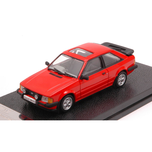 FORD ESCORT MK III XR3i 1983 RED 1:43 Triple 9 Auto Stradali Modellino