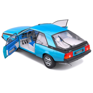 RENAULT FUEGO GTS 1980 BLUE 1:18 Solido Auto Stradali Modellino