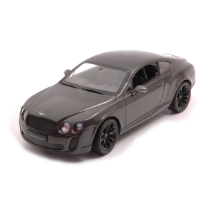 BENTLEY CONTINENTAL SUPERSPORTS 2012 GUN SILVER 1:24 Welly Auto Stradali Modellino