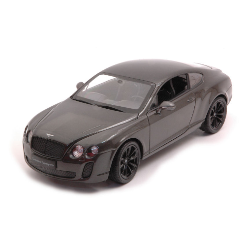 BENTLEY CONTINENTAL SUPERSPORTS 2012 GUN SILVER 1:24 Welly Auto Stradali Modellino