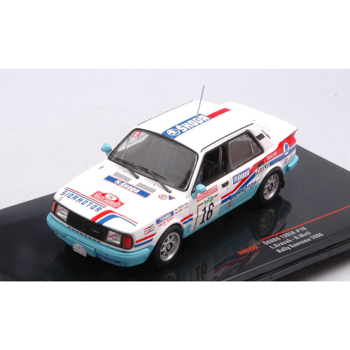 SKODA 130 LR N.16 RALLY SANREMO 1986 KRECER-MOTL 1:43 Ixo Model Auto Rally Modellino
