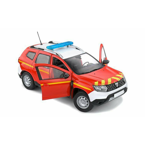 DACIA DUSTER PH.2 POMPIER 2021 1:18 Solido Pompieri Modellino