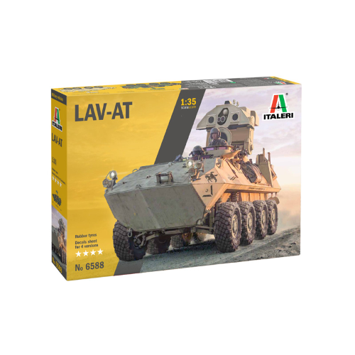 LAV-25 T.U.A. KIT 1:35 Italeri Kit Mezzi Militari Die Cast Modellino