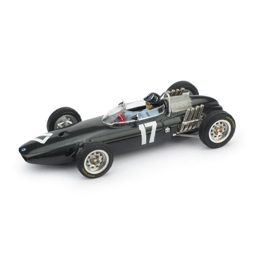 BRM P 57 GRAHAM HILL 1962 N.17 HOLLAND GP WORLD CHAMPION WITH PILOTE 1:43 Brumm Formula 1 Die Cast Modellino