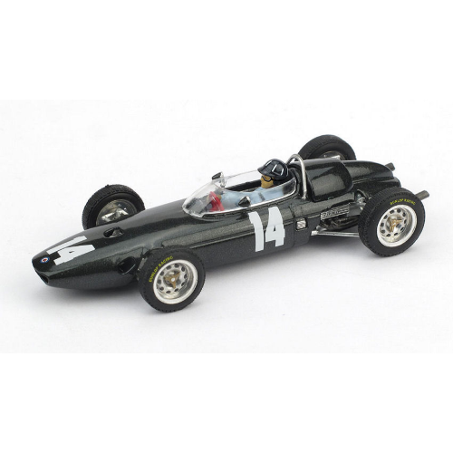 BRM P 57 GRAHAM HILL 1962 N.14 WINNER ITALY GP WORLD CHAMPION WITH PILOTE 1:43 Brumm Formula 1 Die Cast Modellino